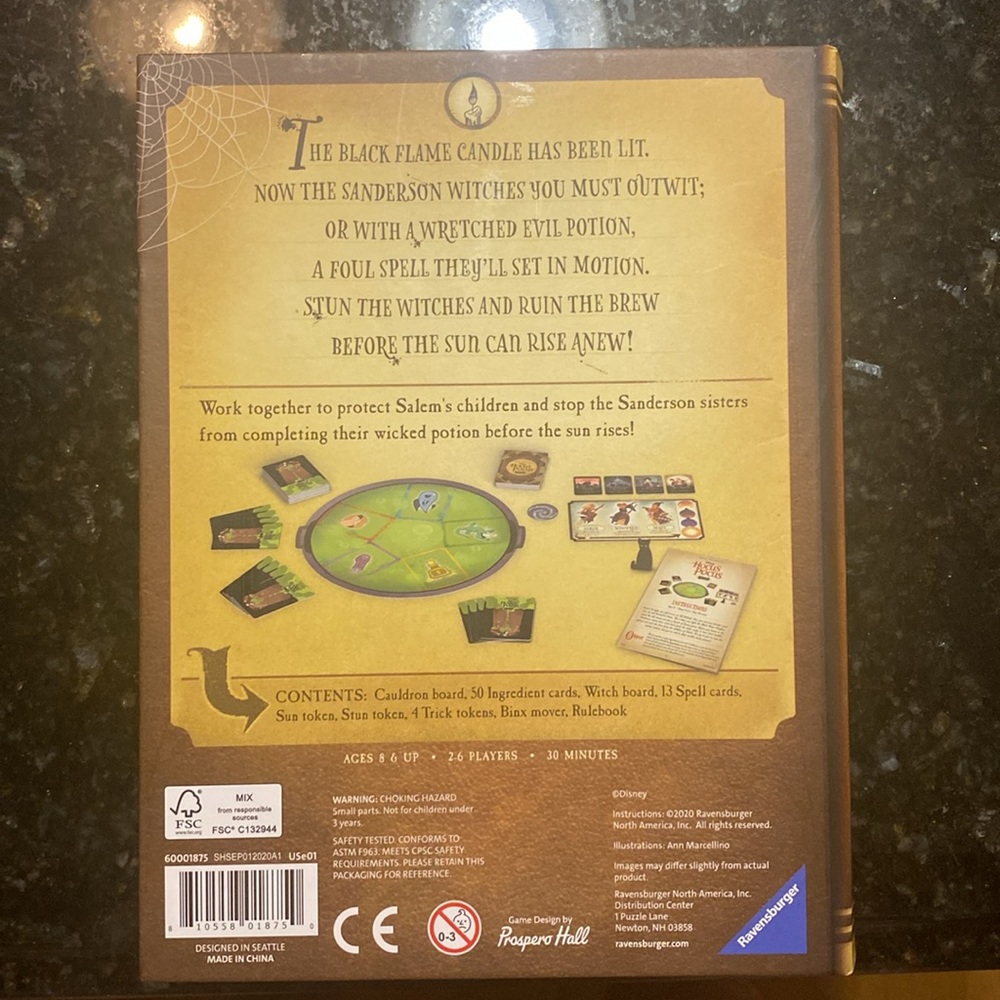 Disney Hocus Pocus Game - Picture 2 of 6